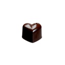 Molde de Silicona Bombónes Corazones 105X210 mm. 15 Pcs
