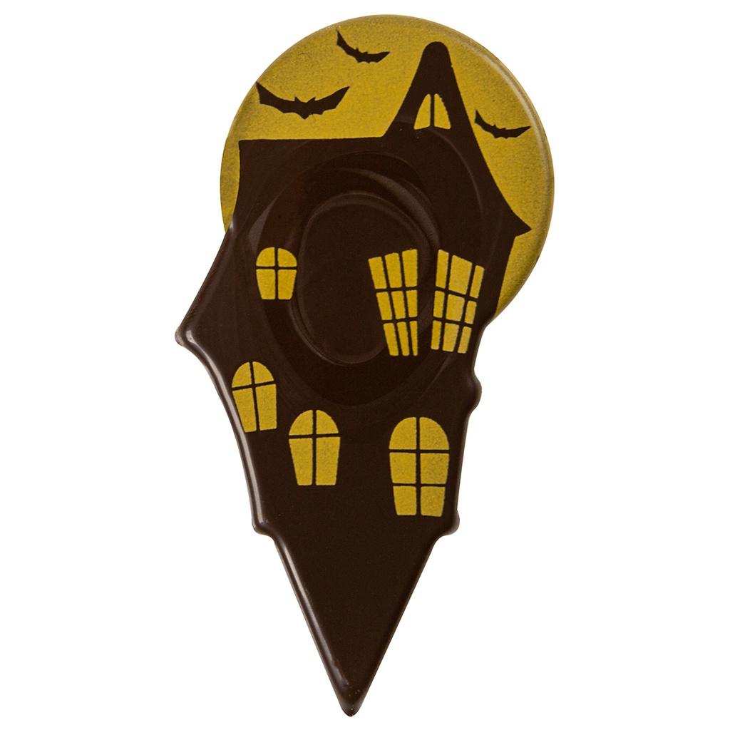 Placa Casa Embrujada 7,7 cm