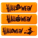 Placas Letrero Halloween 45 X 13 mm
