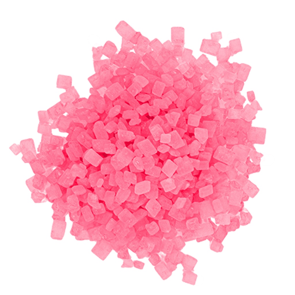 Bote Cristales de Azúcar Rosa 200 gr