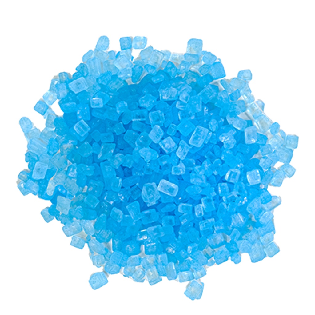 Bote Cristales de Azúcar Azul 400 gr