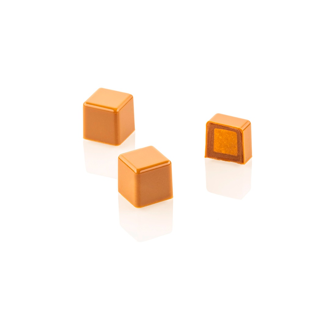 Kit Cubo Molde Tritan 21*21 + Molde Silicona 13*13