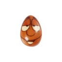 Surtido de huevos 3D con cara 2,4x3,8 cm