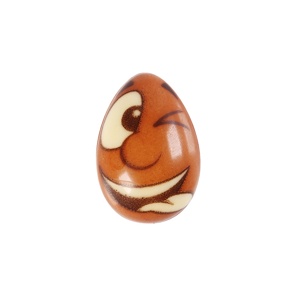 Surtido de huevos 3D con cara 2,4x3,8 cm