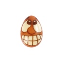 Surtido de huevos 3D con cara 2,4x3,8 cm