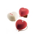Molde de Silicona Corazón 63X65X39 mm. 8 Pcs