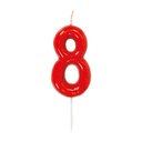 Velas Cónicas Gigantes Blister Nº8