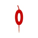 Velas Relieve Palillo Blister Nº0
