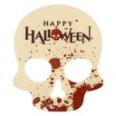 Calavera Feliz Halloween 11,5X13,5 cm