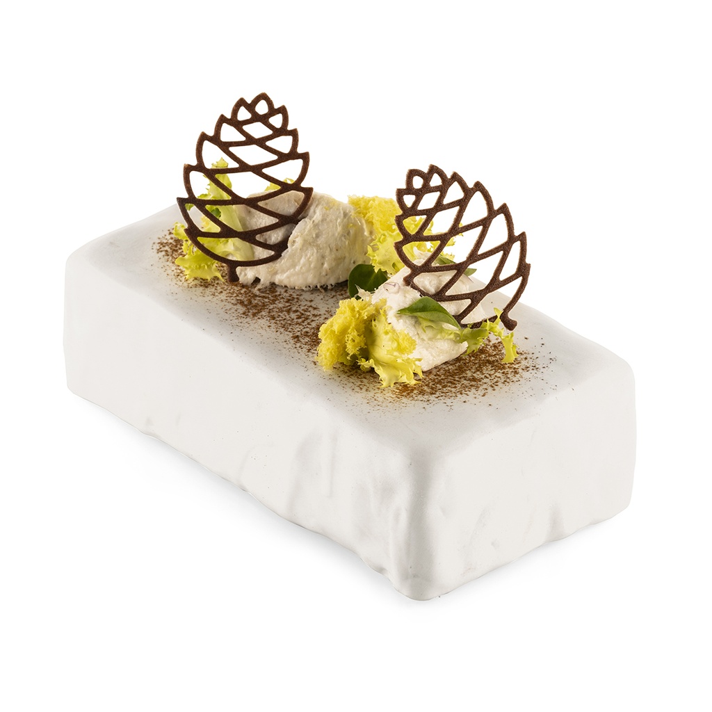 Molde de Silicona N.12 Piña 67x47 - N.12 Copo de nieve ø60 MM