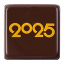Placas 2024 Chocolate Negro 30 X 30 mm.