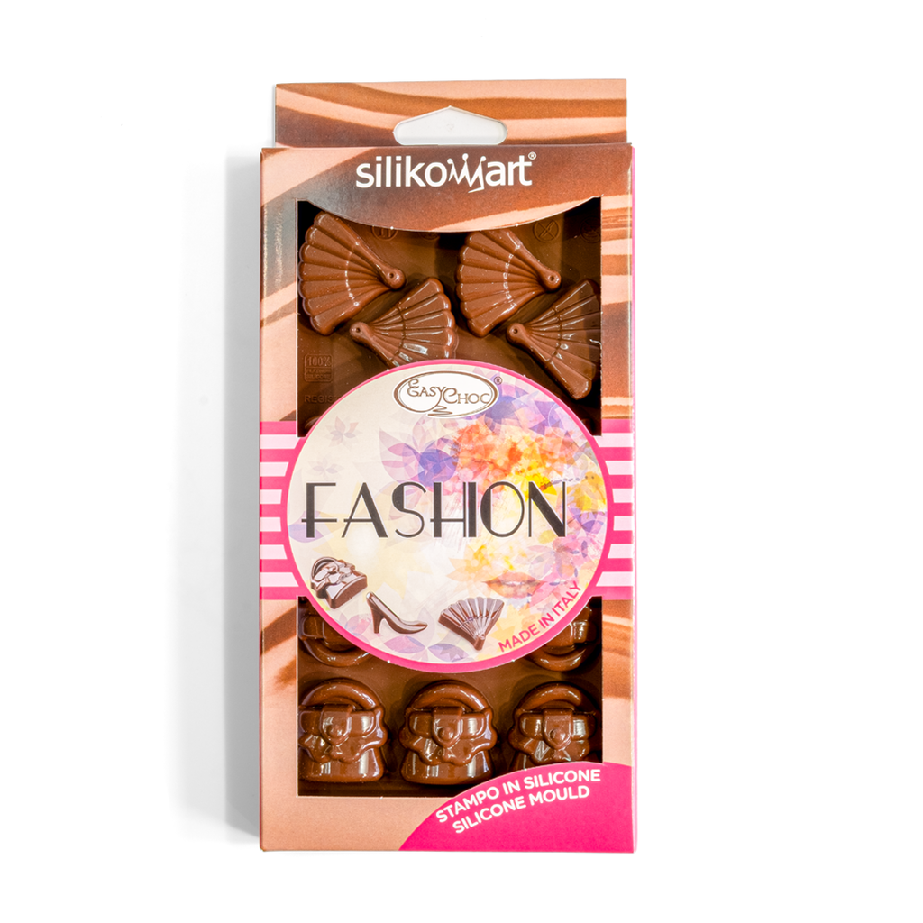 Molde de Silicona Bombónes Fashion 105X210 mm. 14 Pcs (1 u.)