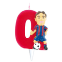 Velas Barça Toons Nº0 (1 u.)