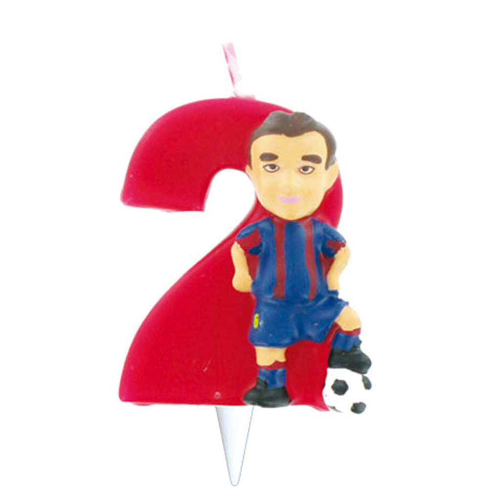 Velas Barça Toons Nº2 (1 u.)