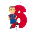 Velas Barça Toons Nº6 (1 u.)
