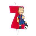 Velas Barça Toons Nº7 (1 u.)