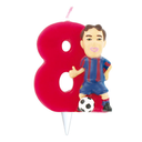 Velas Barça Toons Nº8 (1 u.)