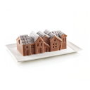 Kit Molde de Silicona Winter Village 250x89 h87 mm + Soporte de plástico (1 u.)   