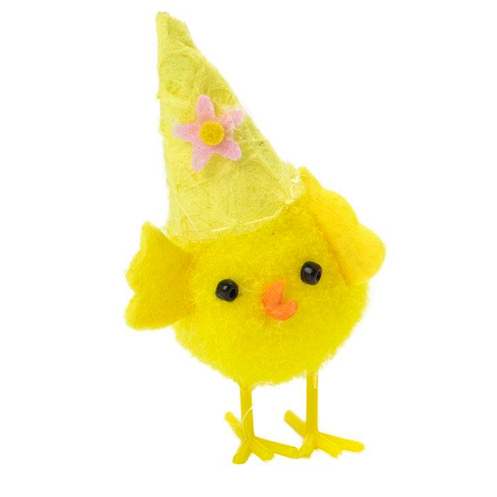Pollo Lana Sombrero Fiesta 60 mm.