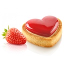 Set Molde Sil. + Cortante Corazones 65X55X15 mm. 8X31 ml.