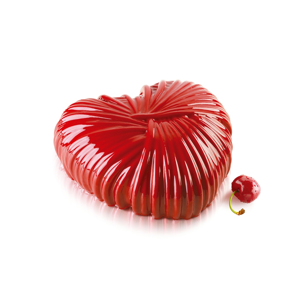 Molde de Silicona Corazón + Cortante 182X173X68 mm.