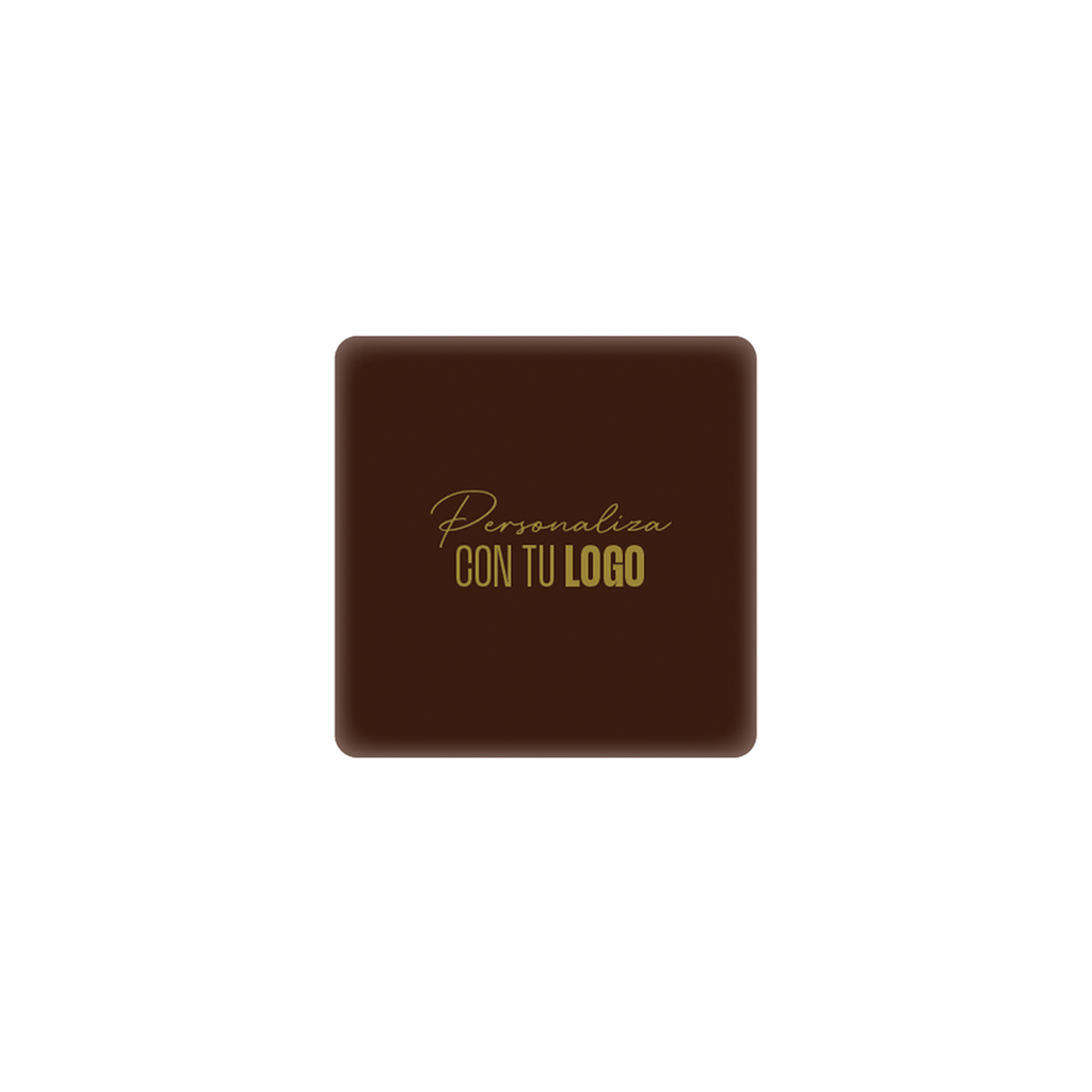 Placas Personalizadas de Chocolate 20X20 mm. (400 u.)