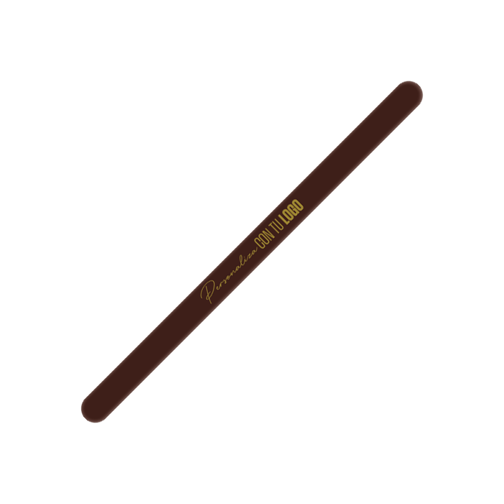 Placa Personalizada 7 X 118 mm. Chocolate Negro (224 u.)