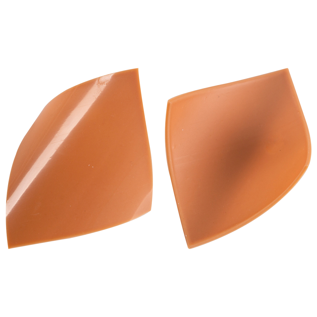Placa Ondulada Caramelo Chocolate Blanco 45 X 45 mm. (63 u.)