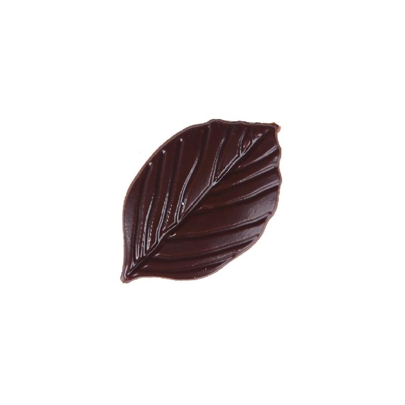 Hojas Chocolate Negro 25 X 40 mm. (175 u.)