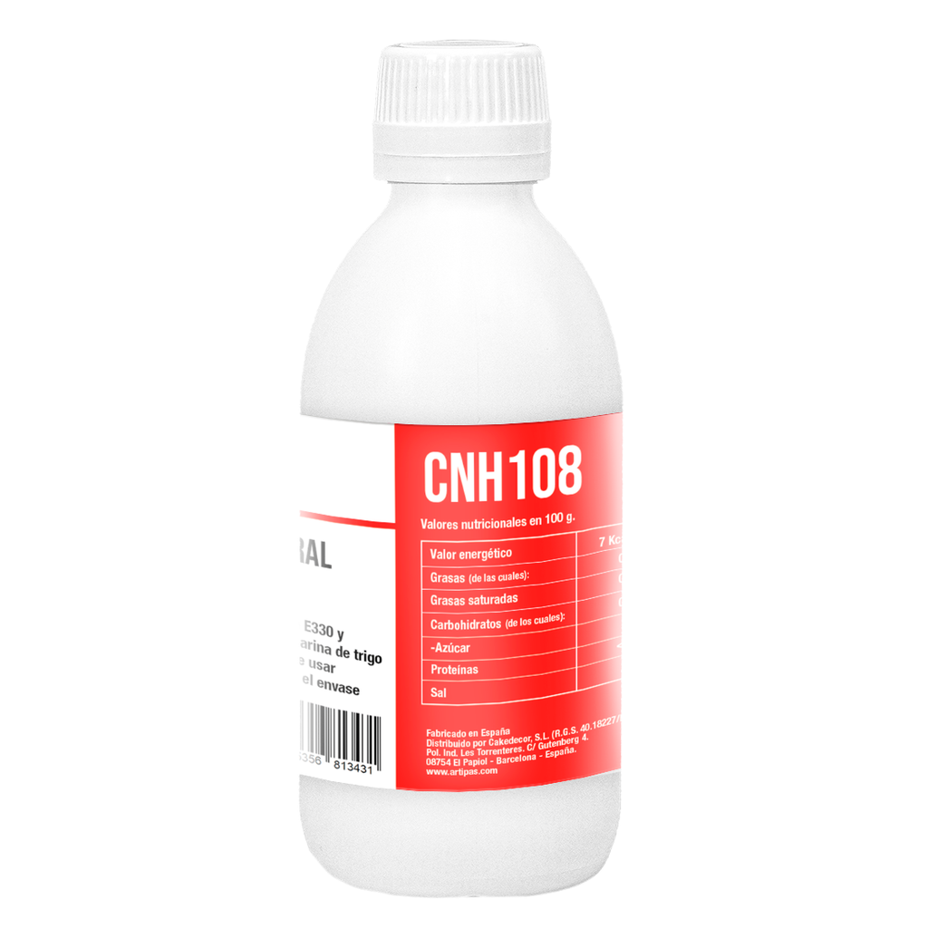 Colorante Natural Hidrosoluble Rojo (225 ml)