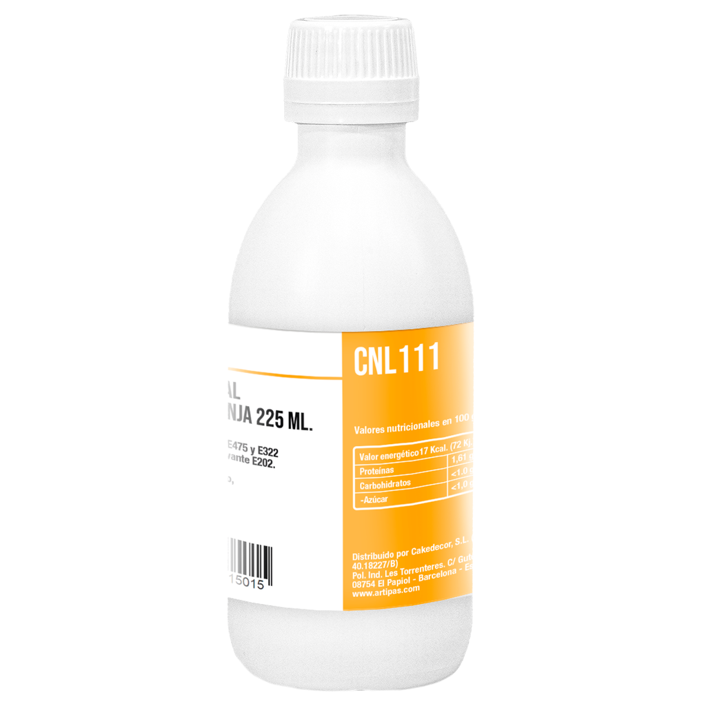 Colorante Natural Liposoluble Naranja (225 ml)