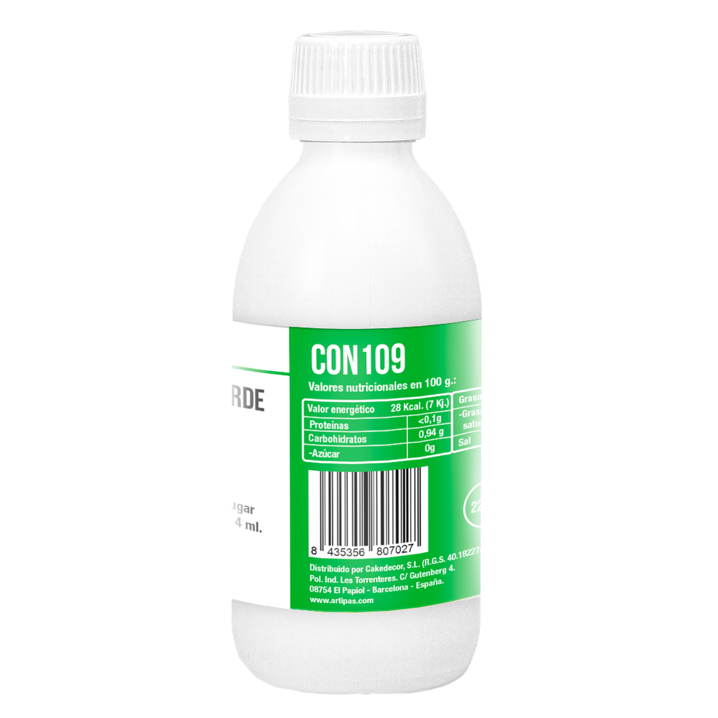 Colorante Líquido Verde (225 ml)