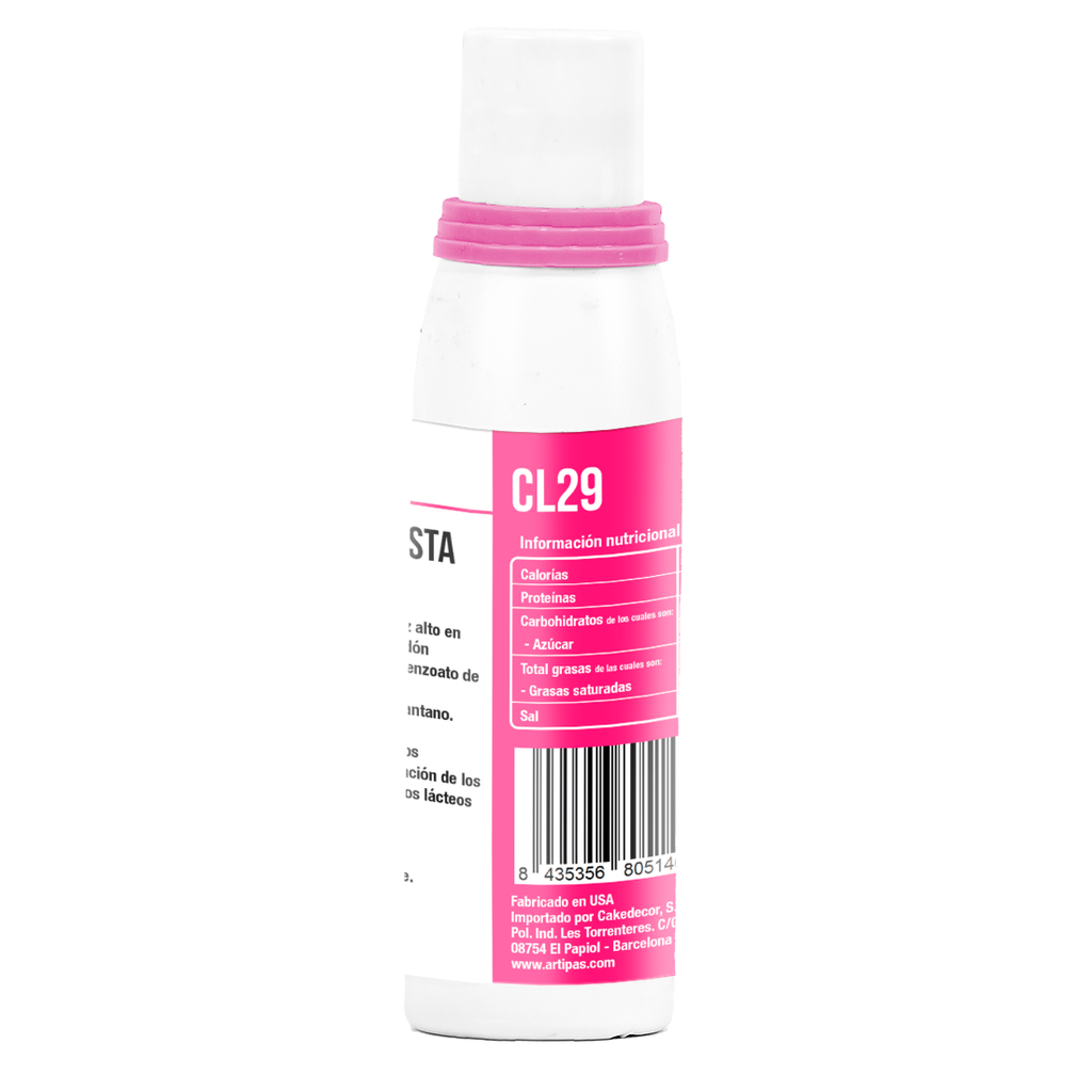 Colorante en Pasta Rosa (118 ml)
