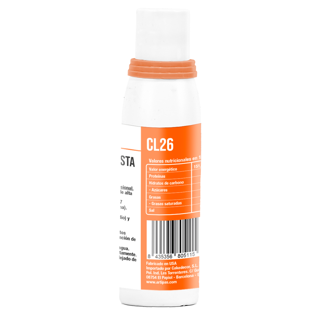 Colorante en Pasta Naranja (118 ml)