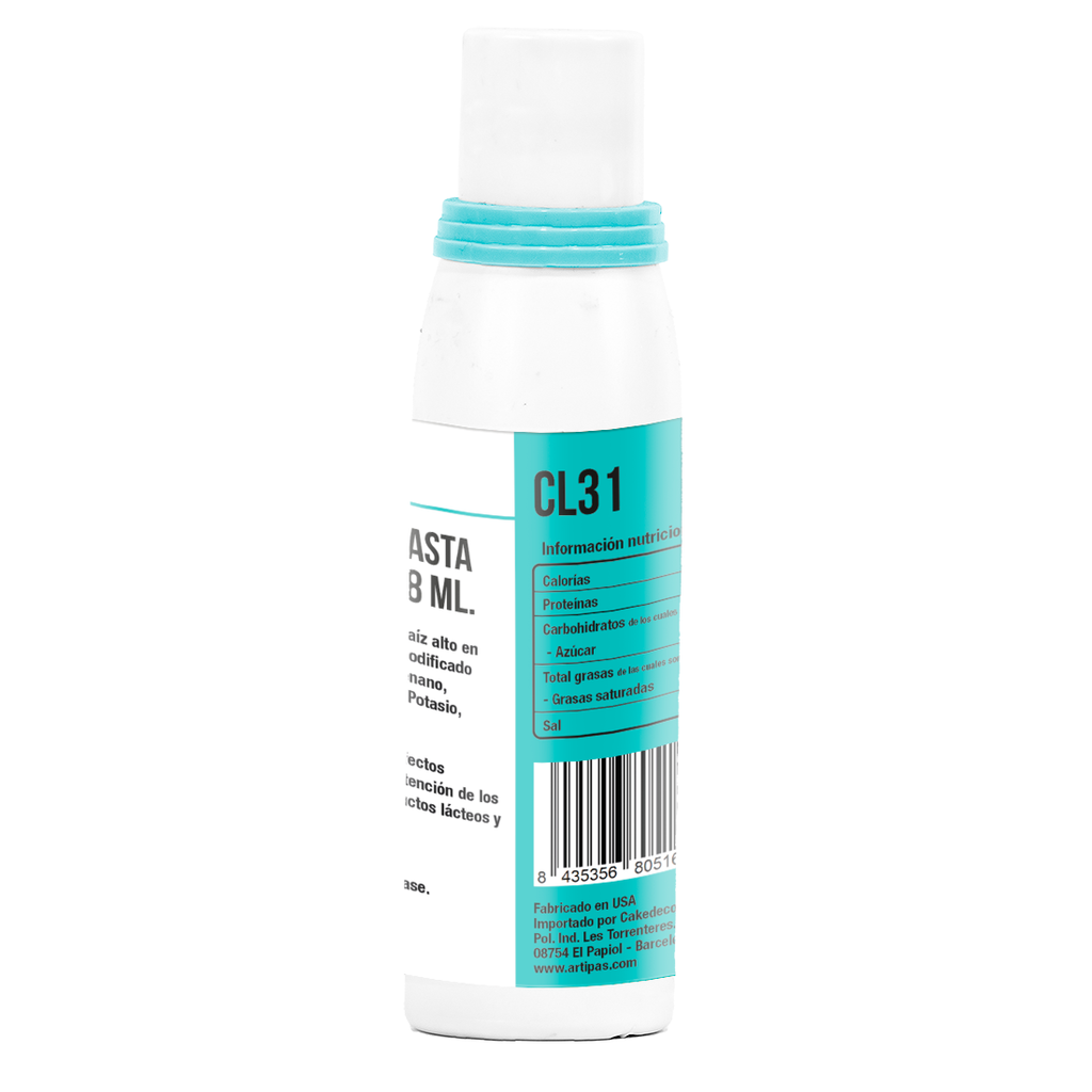 Colorante en Pasta Aguamarina (118 ml)
