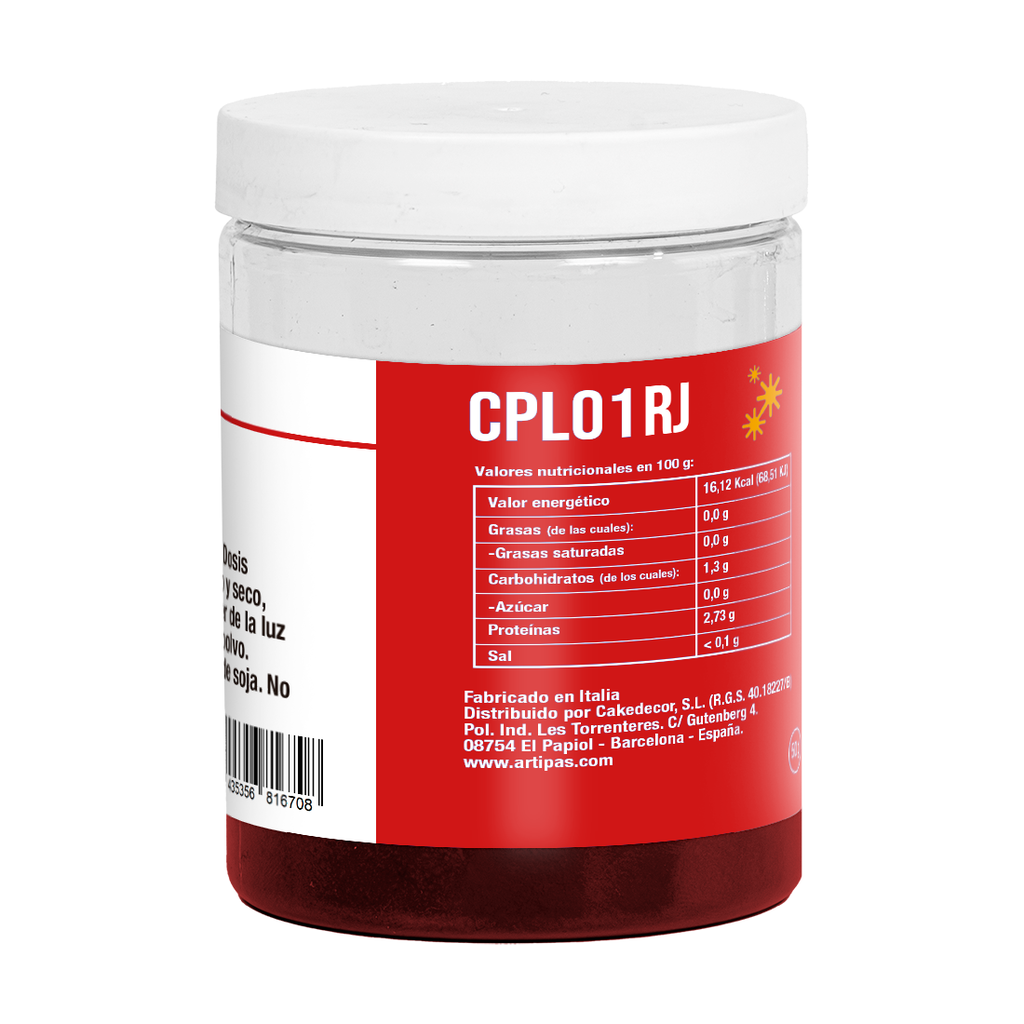 Colorante en Polvo Liposoluble Rojo (50 g)
