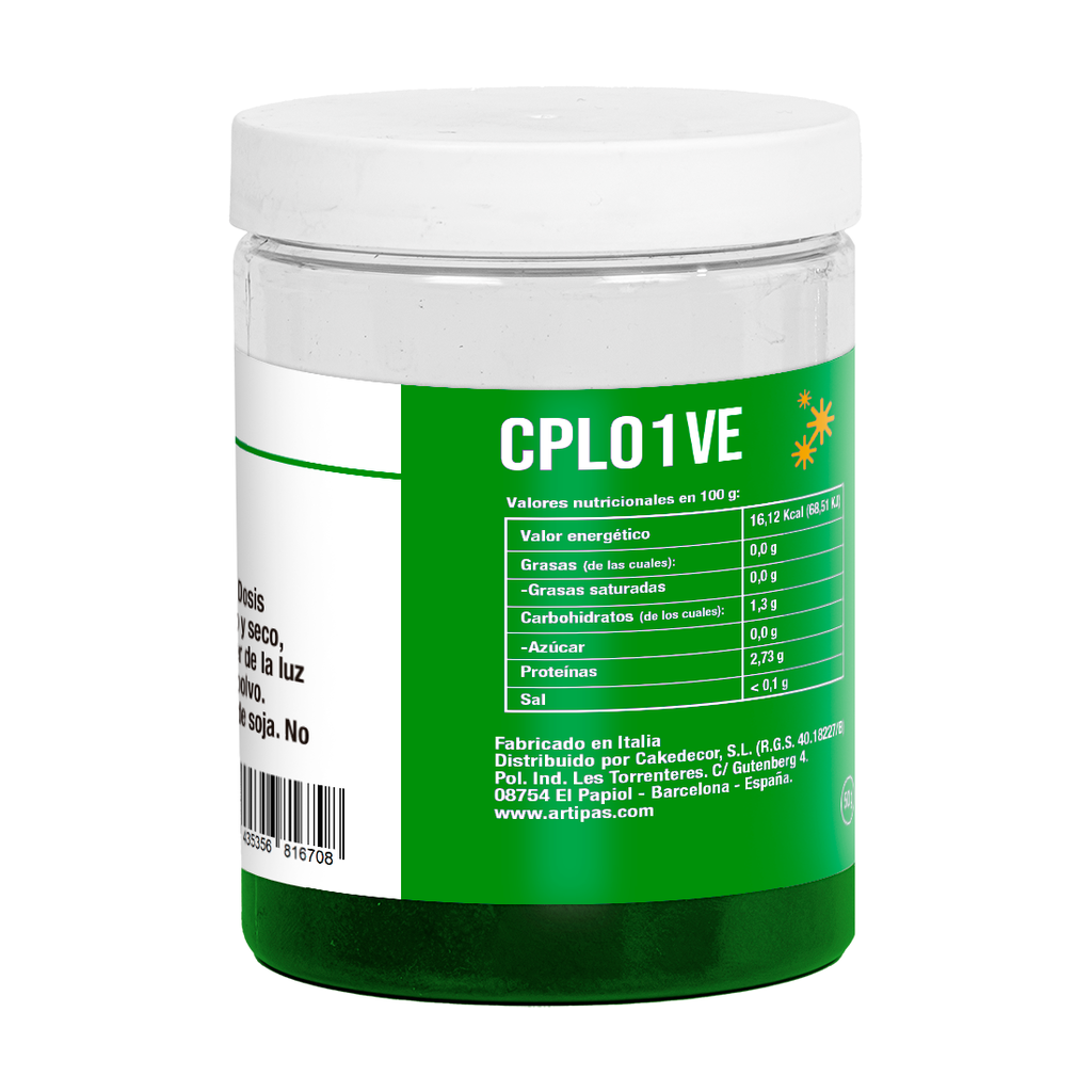 Colorante en Polvo Liposoluble Verde