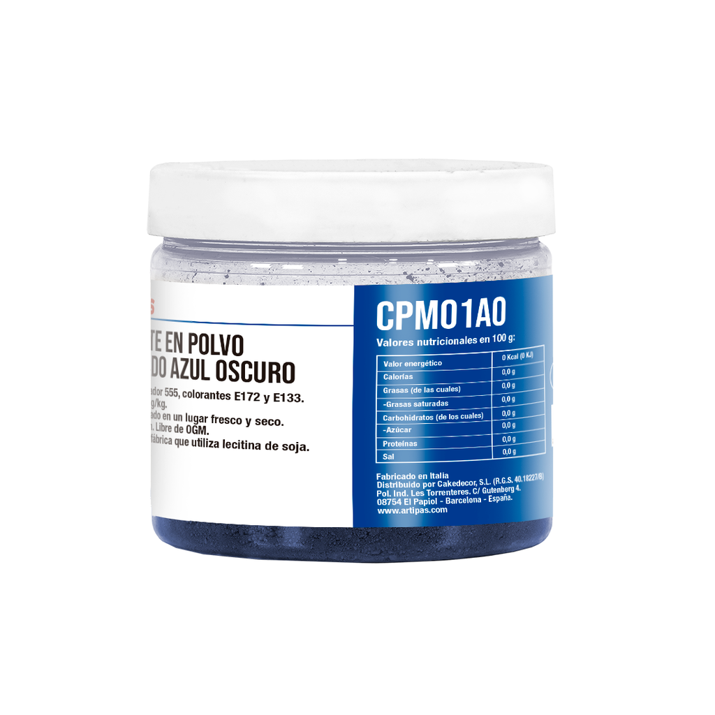 Colorante en Polvo Metalizado Azul Oscuro (40 g)
