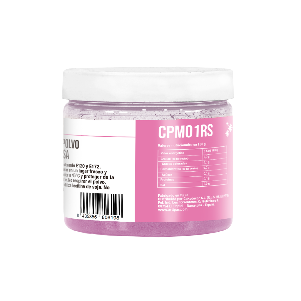 Colorante en Polvo Metalizado Rosa