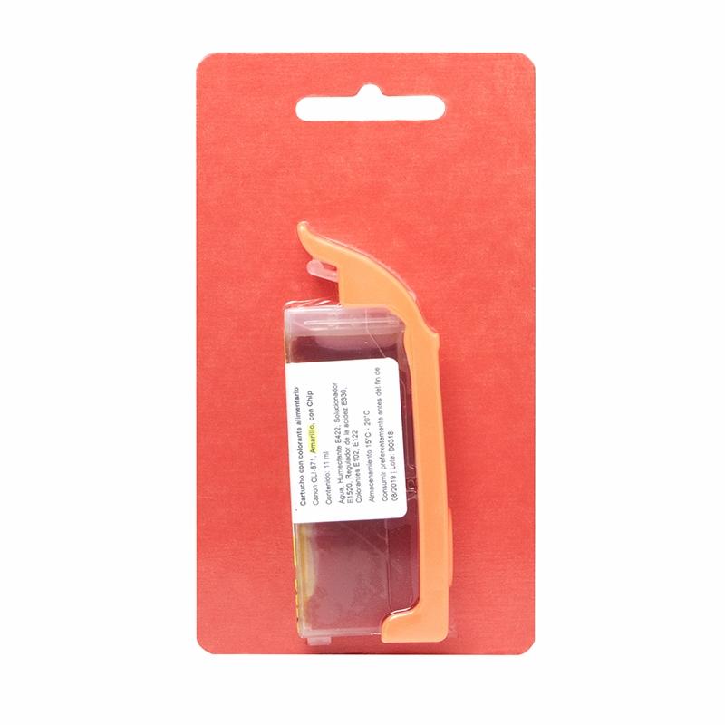 Cartucho de Tinta Amarillo con Microchip Impresas Canon