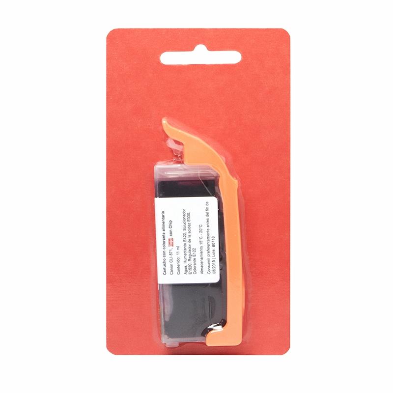 Cartucho de Tinta Roja con Microchip Impresas Canon (1 u.)