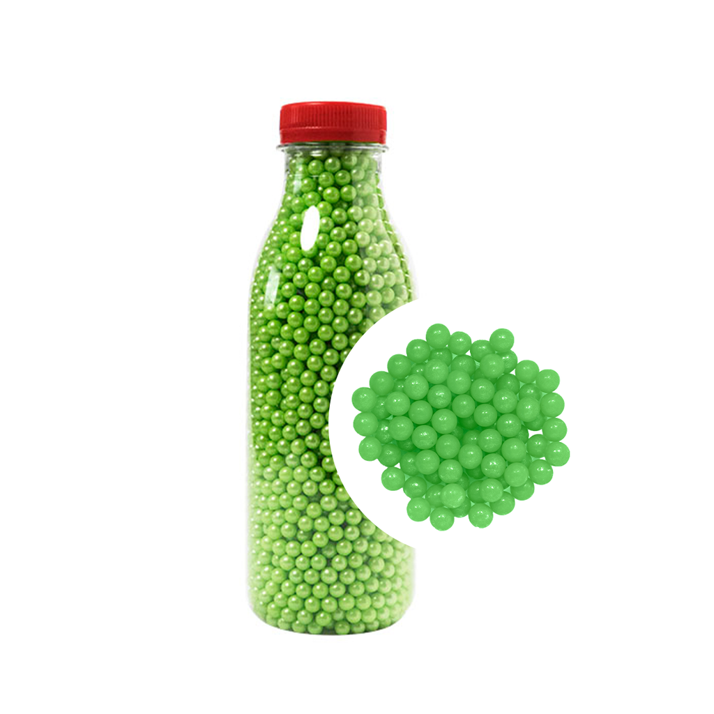 Perlas de Azúcar Verdes Ø 6 mm. (450 g)