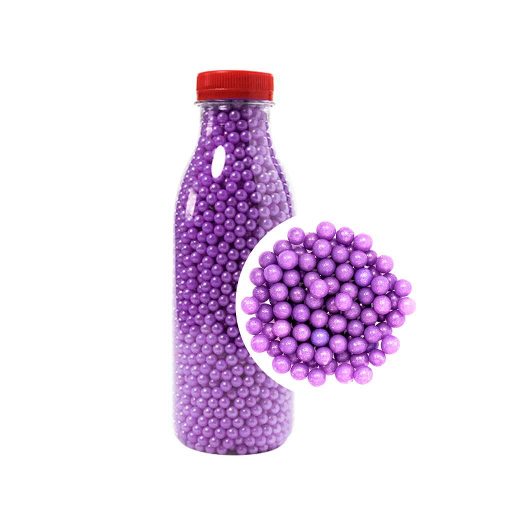 Perlas de Azúcar Violetas Ø 6 mm. (450 g)