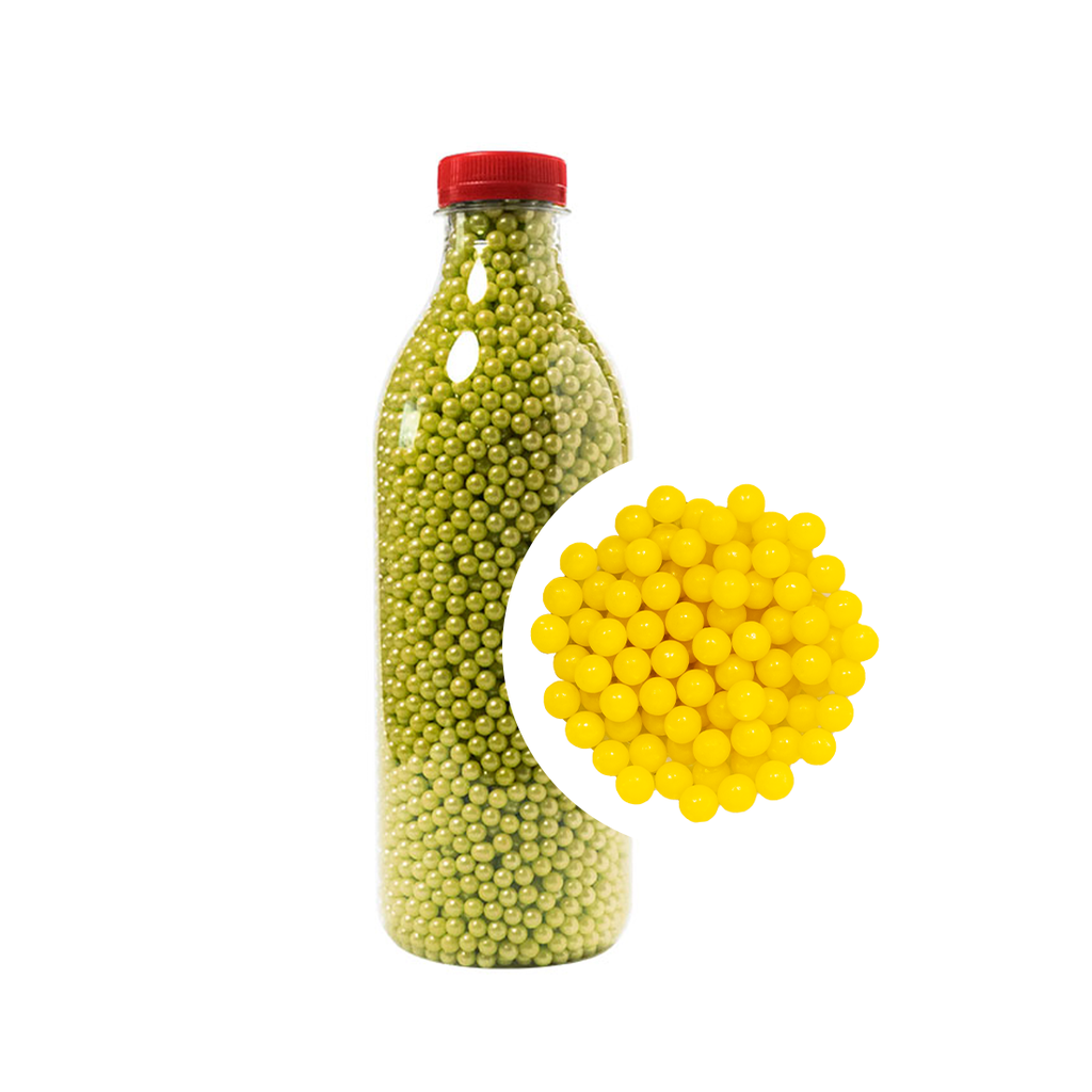 Perlas de Azúcar Amarillas Ø 6 mm. (450 g)