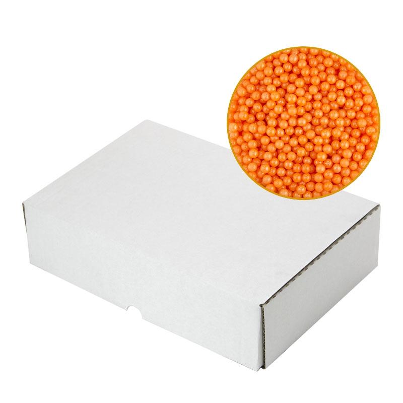 Perlas de Azúcar Naranjas Ø 6 mm.