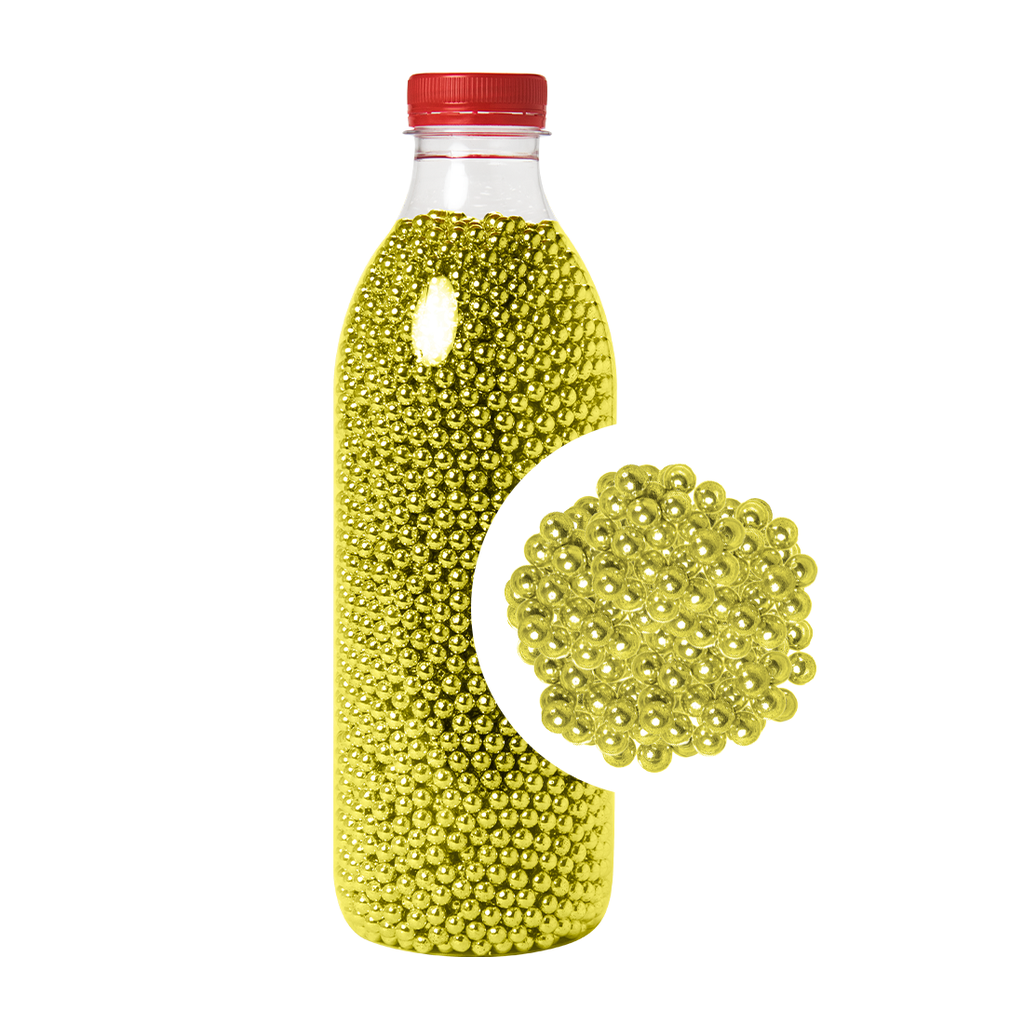 Perlas de Azúcar Doradas Ø 6 mm.  (900 g)
