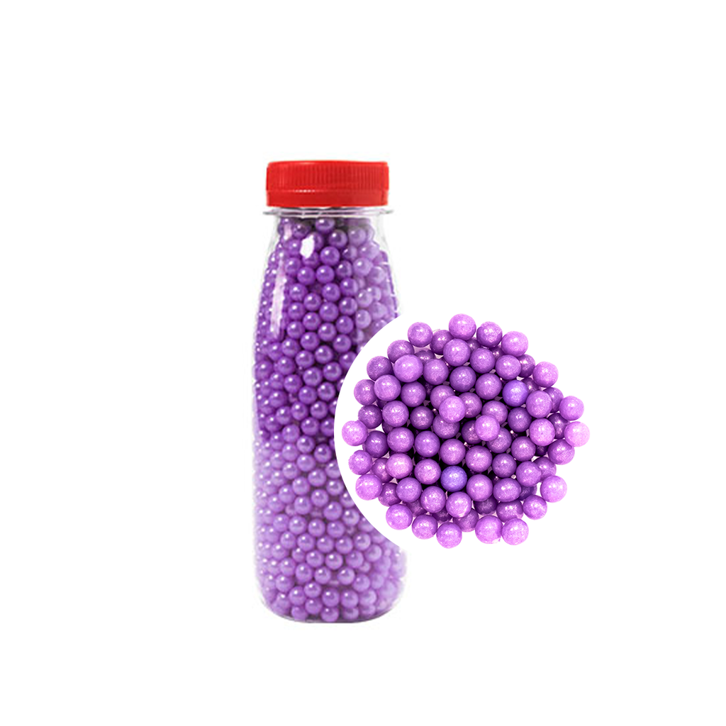 Perlas de Azúcar Violetas Ø 6 mm. (225 g)