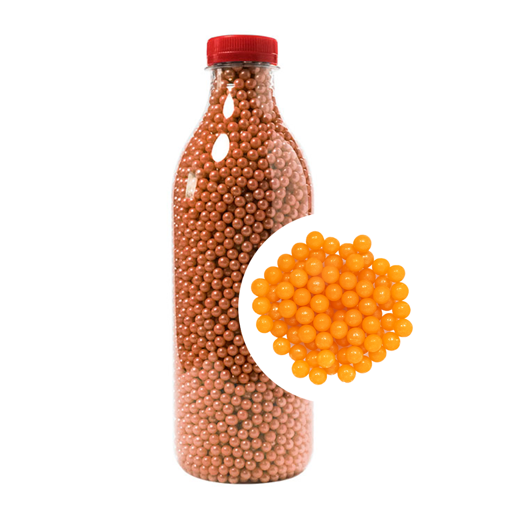 Perlas de Azúcar Naranjas Ø 6 mm. (900 g)