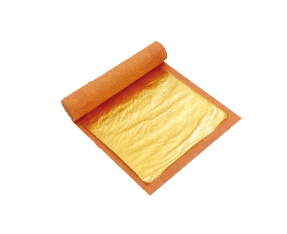 Láminas de Oro 23 Kilates 80X80 mm. (25 u.)