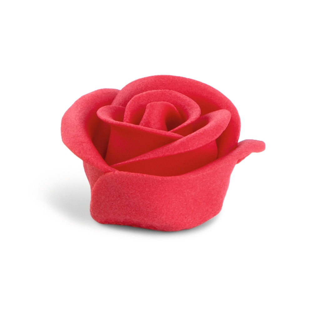 Rosa Mate Roja Ø 55 mm. (12 u.)